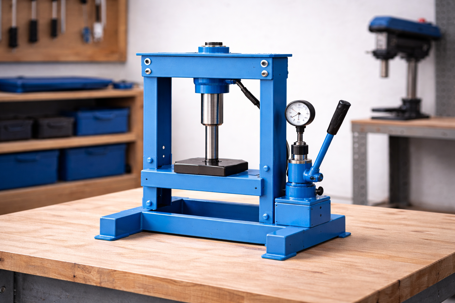 mesin hidrolik press untuk komponen