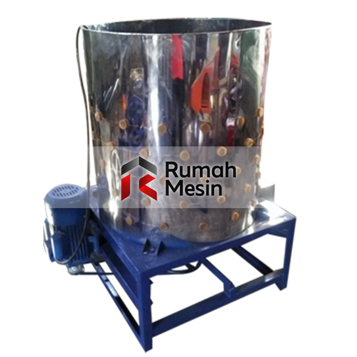 mesin perontok bulu ayam untuk UMKM