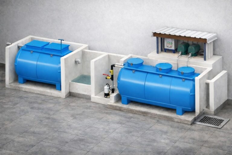 Sistem Limbah Dapur Aman