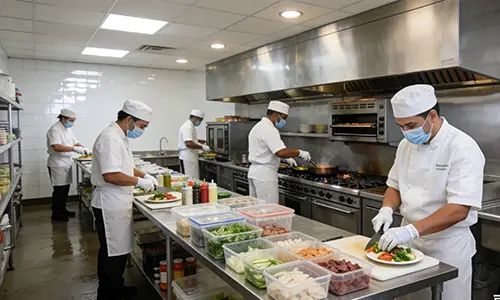 panduan dapur profesional modern