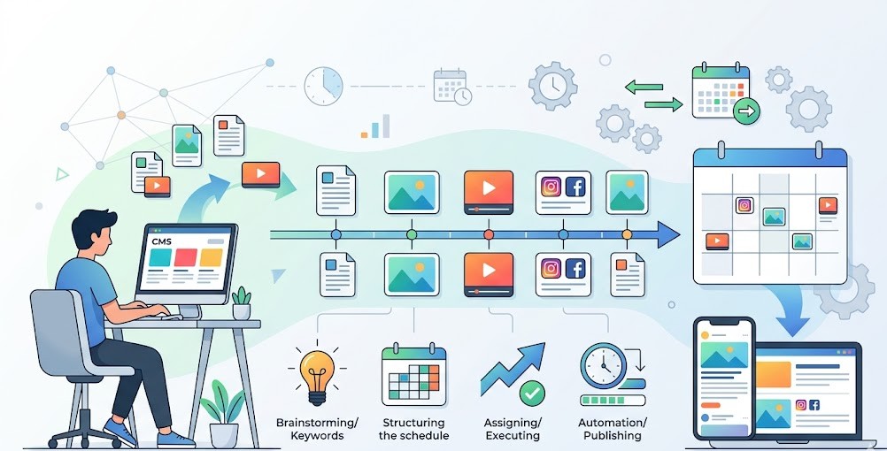 teknik penjadwalan konten website