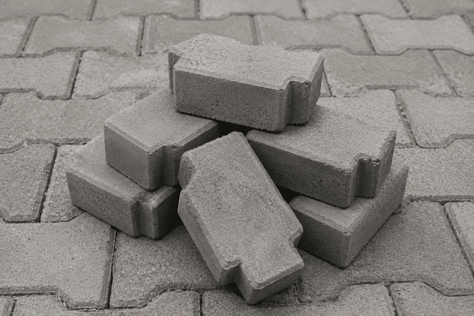 cara mencetak paving block