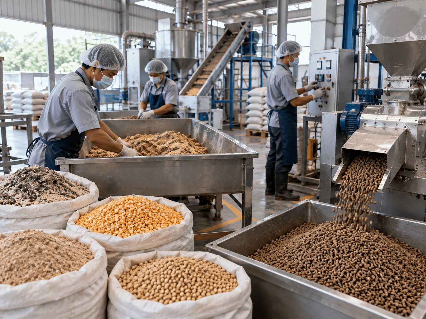 cara membuat pakan ikan sendiri