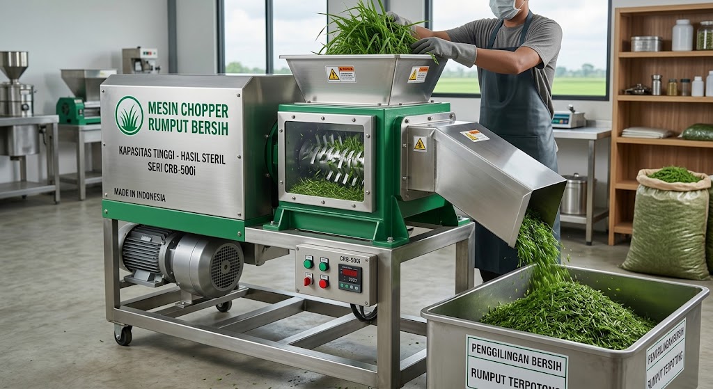 kegunaan pencacahan rumput