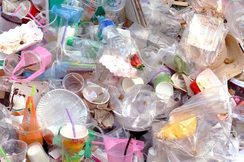 limbah plastik