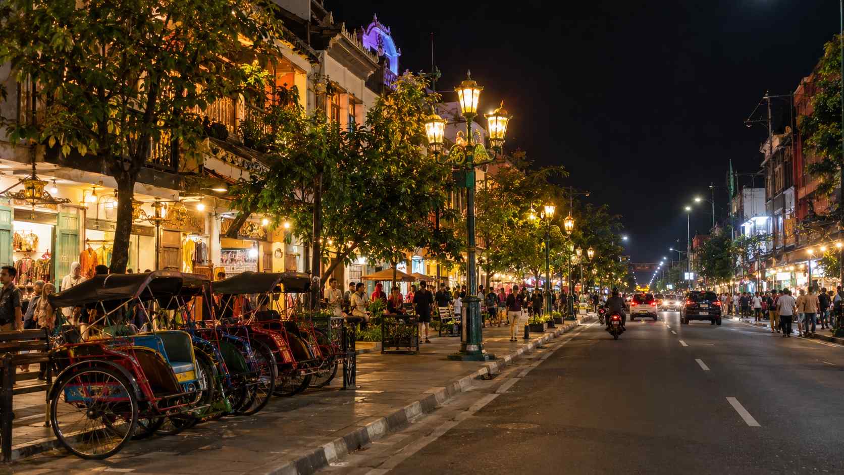 Yogyakarta Safe at Night